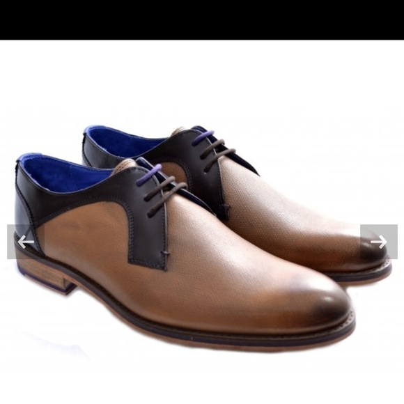 TED BAKER Men's Tan Fussel dress Shoes Sz 11 - Picture 3 of 13